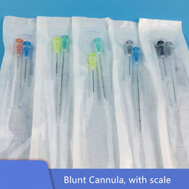 Làm đẹp dùng một lần Chất độn da Cannula Nâng mặt y tế Thép không gỉ tiệt trùng Blunt Micro Cannula