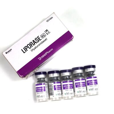 Tiêm Hyaluronidase Hàn Quốc Hòa tan Axit Hyaluronic Liporase Ha Chất làm đầy da Hòa tan Chất làm đầy Axit Hyaluronic