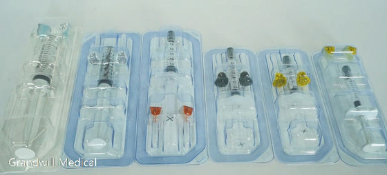Đường nét mịn màng / Đôi môi căng mọng với chất làm đầy tiêm axit hyaluronic 1ml 2ml 5ml