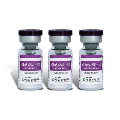 Liporase Hòa tan Axit Hyaluronic Tiêm Hyaluronidase Lipolab Để Loại bỏ Chất làm đầy da Sodium Hyaluronate